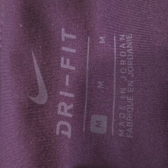 Nike Paint Splattered Purple Leggings - Picture 3 of 7